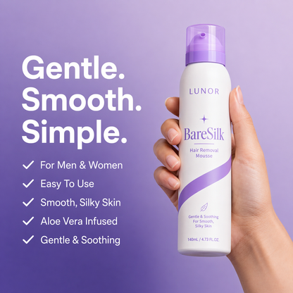 MyLunor BareSilk™ Hair Removal Mousse