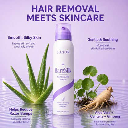 MyLunor BareSilk™ Hair Removal Mousse