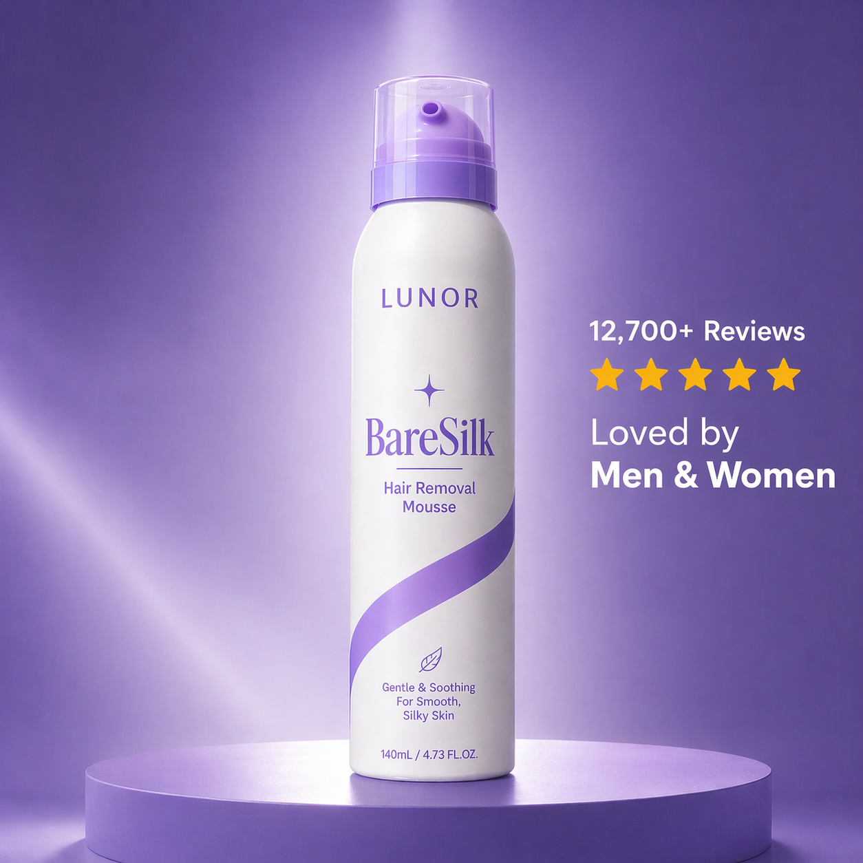 MyLunor BareSilk™ Hair Removal Mousse