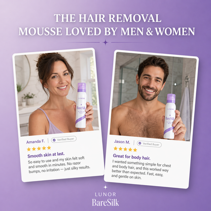 MyLunor BareSilk™ Hair Removal Mousse