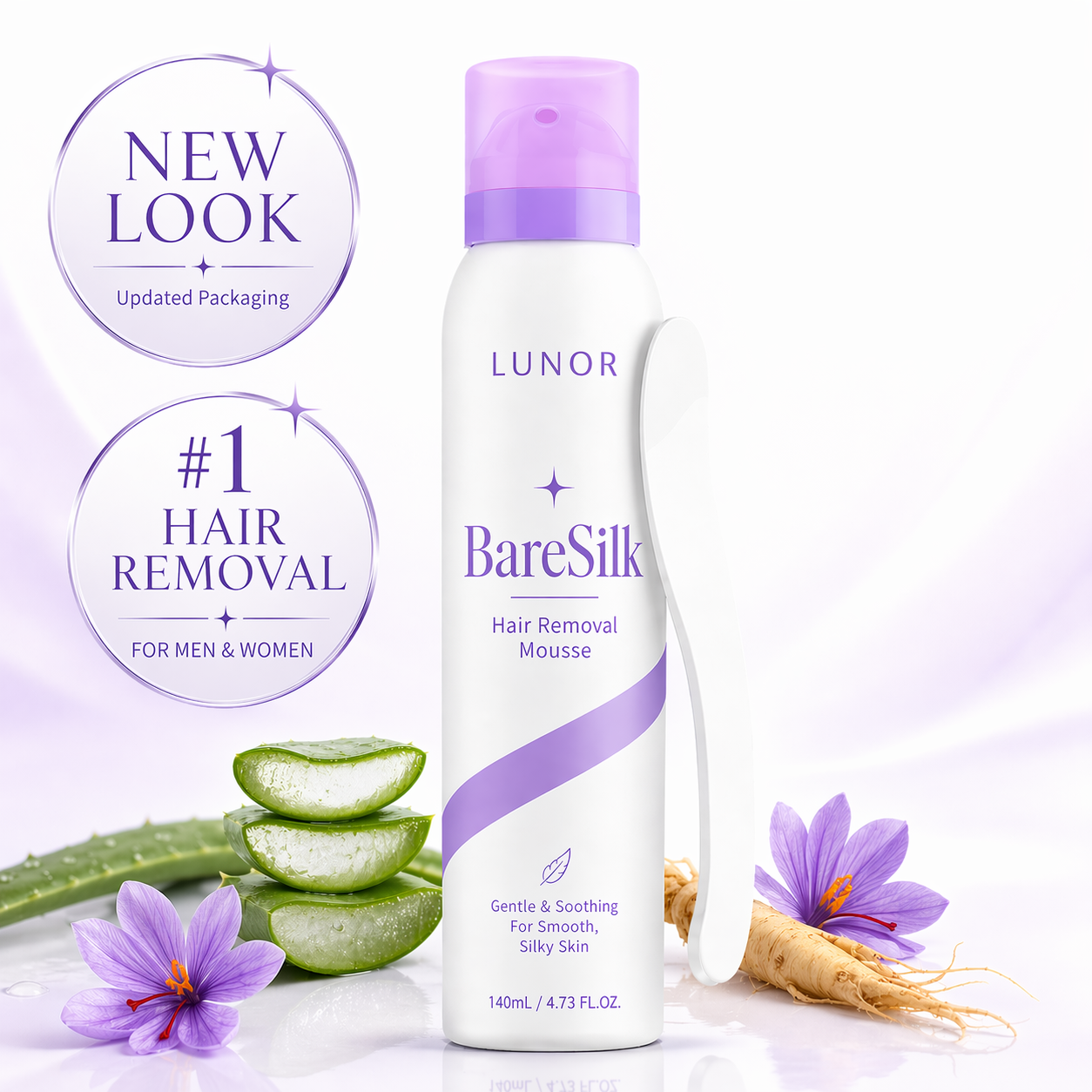 MyLunor BareSilk™ Hair Removal Mousse